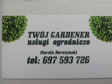Usługi ogrodnicze