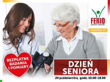 Europejski Dzień Seniora! Bezpłatne badania w Ferio
