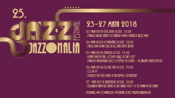 25 Jazz Festiwal Jazzonalia 2018 - ZBIGNIEW NAMYSŁOWSKI & Big Band PSM I i II stopnia w Koninie