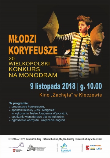 Młodzi Koryfeusze - Wielkopolski Konkurs na Monodram
