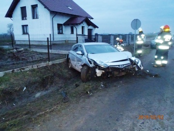Na drogach powiatu słupeckiego doszło do dwóch wypadków