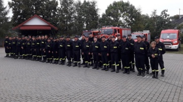 Sompolno. Manewry jednostek Ochotniczych Straży Pożarnych