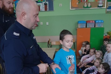 policja  âRazem dla bezpieczeństwaâ w Sompolnie i Skulsku