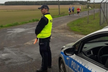 policja  âRazem dla bezpieczeństwaâ w Sompolnie i Skulsku