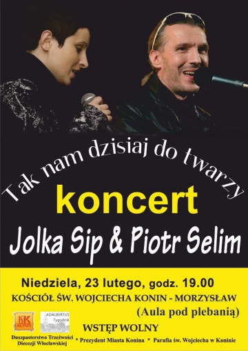 Koncertu znakomitego duetu Jolka Sip & Piotr Selim