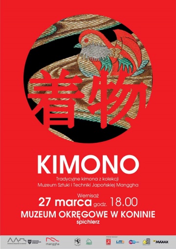 Japońskie kimona na wystawie w Muzeum Okręgowym w Koninie
