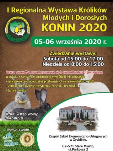 Żychlin. Pierwsza regionalna wystawa królików młodych i dorosłych