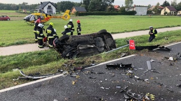 Dwa groźnie wyglądające wypadki na drogach powiatu konińskiego