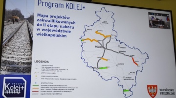 Gminy powiatu tureckiego chcą budowy kolei z Turku do Konina