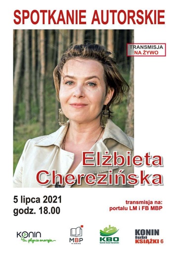 Elżbieta Cherezińska - spotkanie online m.in. na portalu LM.pl