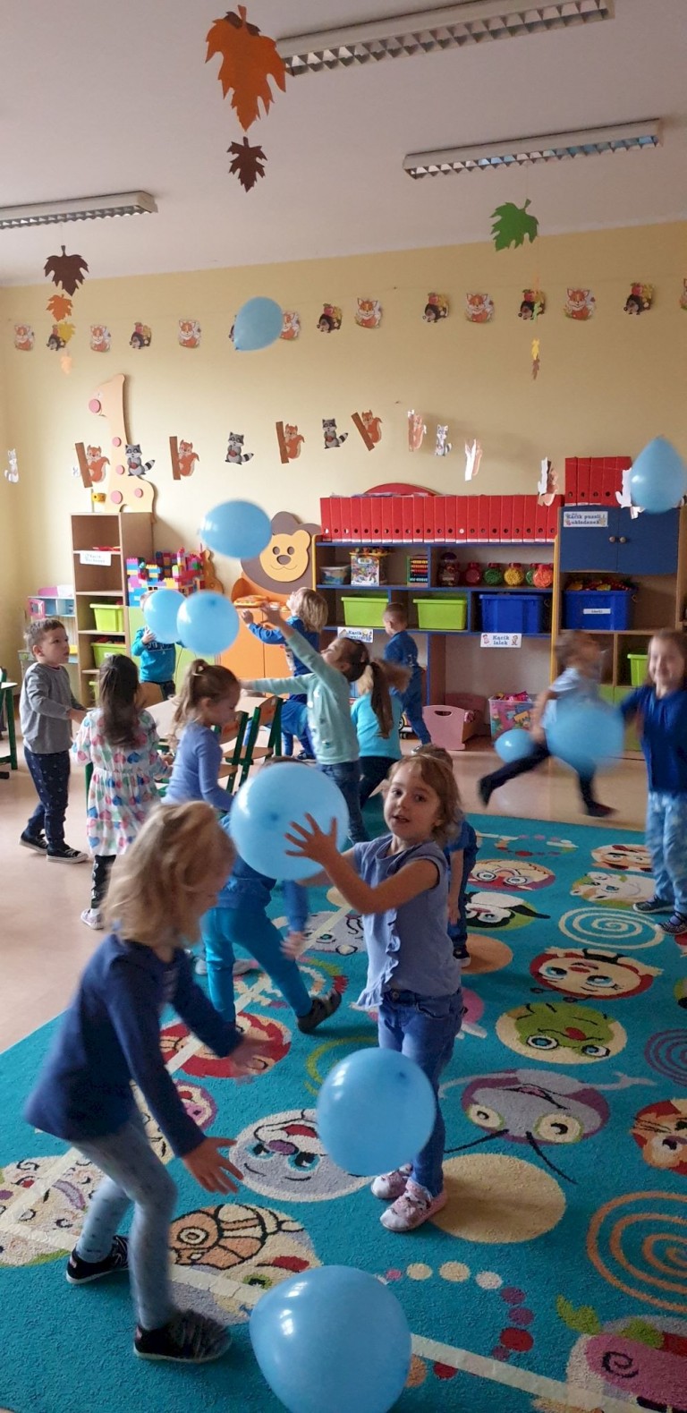 Niebiesko w przedszkolu. Tak świętowano Międzynarodowy Dzień Praw Dziecka
