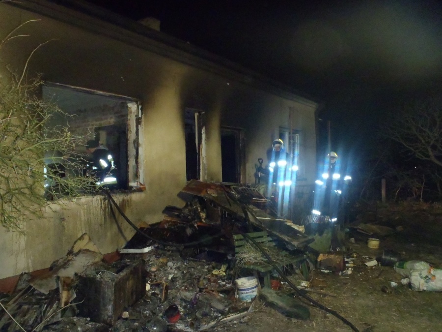 Tragedia w Chełmnie. W pożarze domu zginął 56-latek