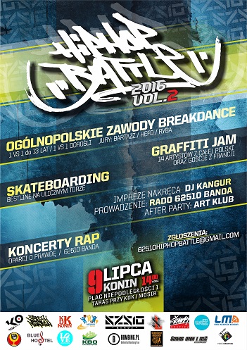 Hip hop battle - zawody graffiti