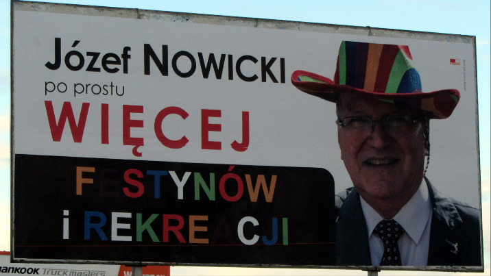 Opozycja leży i płacze, a Józef Nowicki bawi internet i wyborców