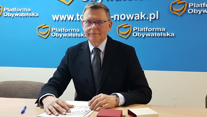 Koniński poseł Tomasz Nowak przygotowuje się już do wyborów