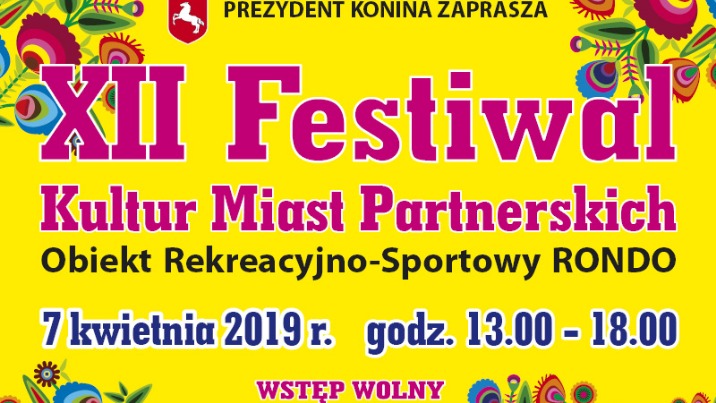 Festiwal Kultur Miast Partnerskich w pierwszą niedzielę kwietnia