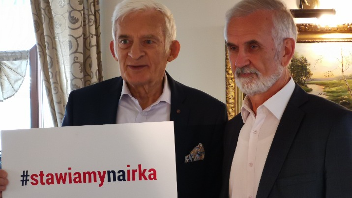 Jerzy Buzek stawia w wyborach na Ireneusza Niewiarowskiego