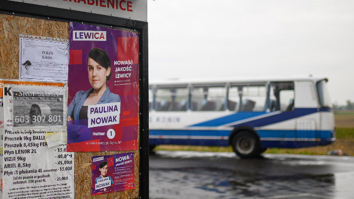 Paulina Nowak, liderka Lewicy, zawalczy o autobus w każdej gminie i kolej w każdym powiecie