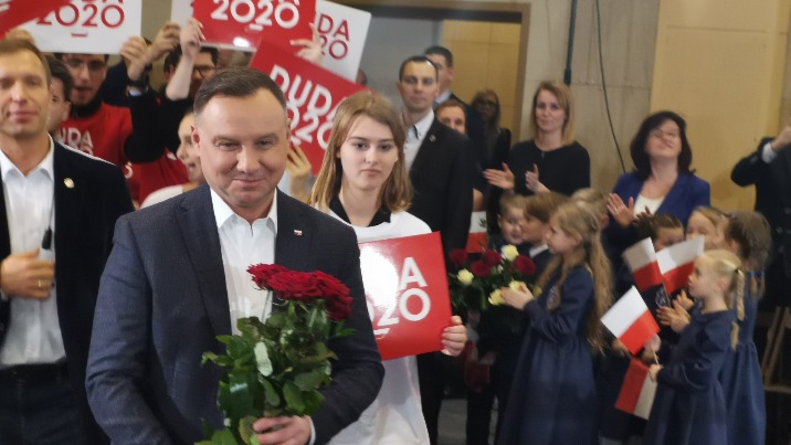 Andrzej Duda przybył do Turku prosić o głosy w wyborach