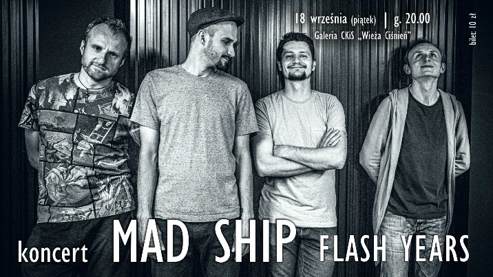 MAD SHIP - jazzowo z kwartetem Kuby Wójcika
