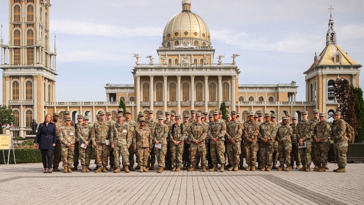 Amerykańscy żołnierze z Powidza odwiedzili licheńskie sanktuarium