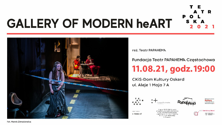 Zapraszamy na spektakl "Gallery of Modern heArt" - projekt TEATR POLSKA